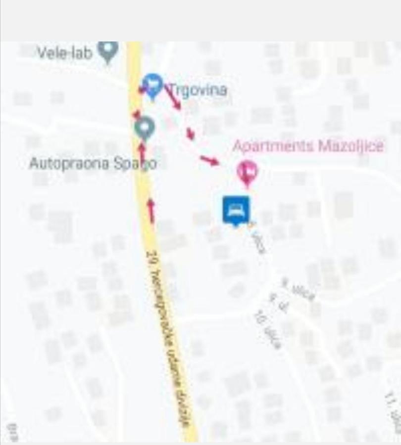 Apartmants Mazoljice Mostar Luaran gambar